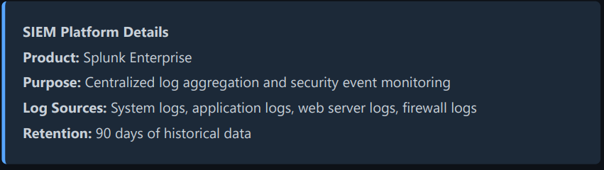 Platform SIEM